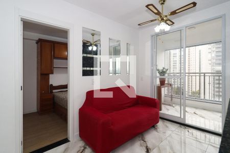 Sala de apartamento para alugar com 1 quarto, 38m² em Vila Andrade, São Paulo