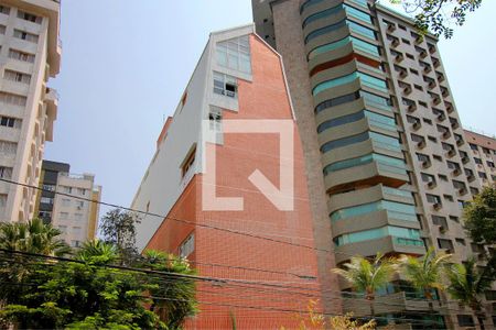 Fachada de kitnet/studio à venda com 1 quarto, 88m² em Lourdes, Belo Horizonte