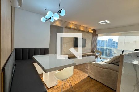 Sala de apartamento para alugar com 1 quarto, 50m² em Melville Empresarial II, Barueri