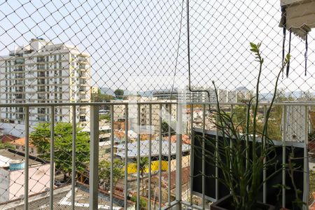 Varanda da Sala de apartamento à venda com 3 quartos, 70m² em Engenho de Dentro, Rio de Janeiro