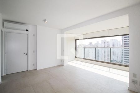 Sala de apartamento para alugar com 2 quartos, 75m² em Indianópolis, São Paulo