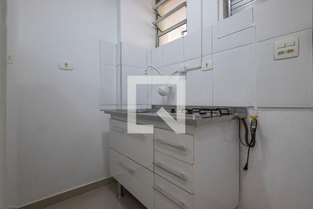 Cozinha de apartamento à venda com 1 quarto, 25m² em Cerqueira César, São Paulo