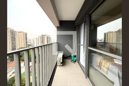 Varanda de apartamento para alugar com 1 quarto, 23m² em Vila Clementino, São Paulo