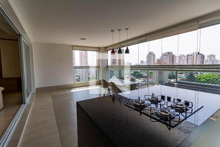 Varanda Gourmet de apartamento para alugar com 3 quartos, 150m² em Vila Romana, São Paulo