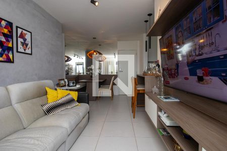 Sala de apartamento à venda com 2 quartos, 69m² em Barra Olímpica, Rio de Janeiro