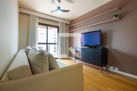 Sala de apartamento para alugar com 1 quarto, 45m² em Jardim Paulista, São Paulo