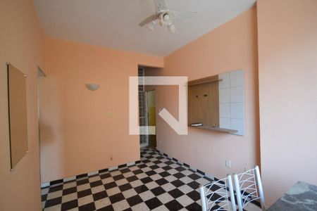 Sala de apartamento para alugar com 1 quarto, 59m² em Centro, Nova Iguaçu