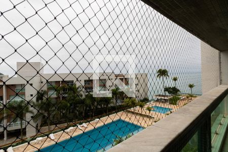 Varanda da Sala de apartamento para alugar com 4 quartos, 167m² em Mar E Céu, Guarujá