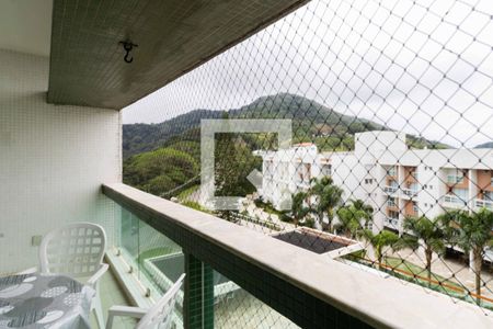 Varanda da Sala de apartamento para alugar com 4 quartos, 167m² em Mar E Céu, Guarujá