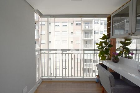 Varanda da Sala de apartamento para alugar com 2 quartos, 54m² em Socorro, São Paulo