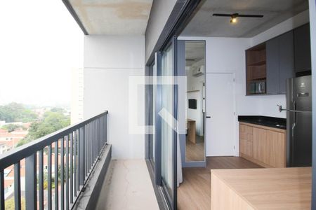 Varanda  de apartamento para alugar com 1 quarto, 27m² em Vila Olímpia, São Paulo