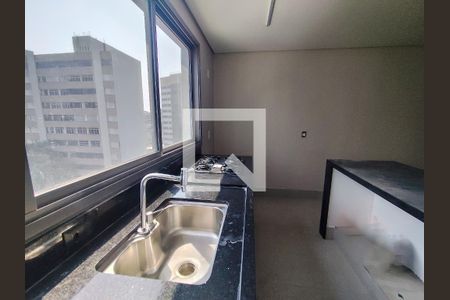 Sala/Cozinha de apartamento para alugar com 2 quartos, 122m² em Funcionários, Belo Horizonte