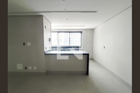 Sala/Cozinha de apartamento para alugar com 2 quartos, 122m² em Funcionários, Belo Horizonte