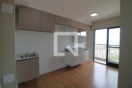 Sala/Cozinha de apartamento para alugar com 2 quartos, 41m² em Veleiros, São Paulo