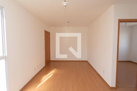 Sala de apartamento à venda com 2 quartos, 43m² em Chácara Cotia, Contagem