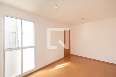 Sala de apartamento para alugar com 2 quartos, 43m² em Chácara Cotia, Contagem