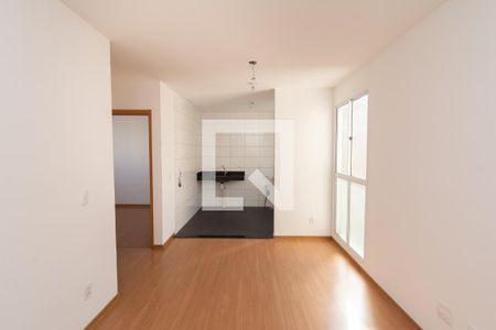 Sala de apartamento à venda com 2 quartos, 43m² em Chácara Cotia, Contagem