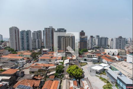 Vista da sala de kitnet/studio à venda com 1 quarto, 21m² em Vila Firmiano Pinto, São Paulo