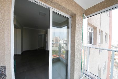 Varanda da Sala de apartamento para alugar com 1 quarto, 44m² em Jardim Avelino, São Paulo