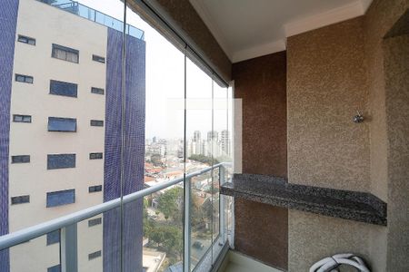 Varanda da Sala de apartamento para alugar com 1 quarto, 44m² em Jardim Avelino, São Paulo