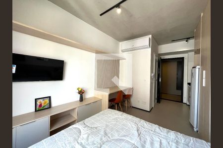 Sala/Quarto de kitnet/studio para alugar com 1 quarto, 20m² em Vila Clementino, São Paulo