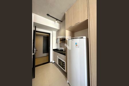 Cozinha  de kitnet/studio para alugar com 1 quarto, 20m² em Vila Clementino, São Paulo