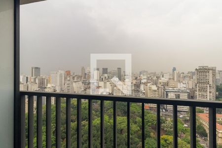 Varanda do Studio de kitnet/studio à venda com 1 quarto, 24m² em Santa Efigênia, São Paulo