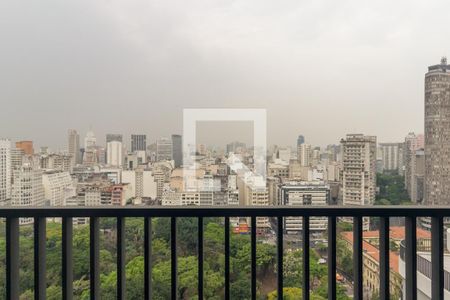 Varanda do Studio de kitnet/studio à venda com 1 quarto, 24m² em Santa Efigênia, São Paulo