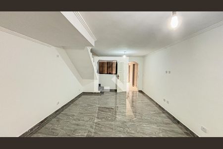 Sala  de casa à venda com 3 quartos, 150m² em Vila Camilópolis, Santo André