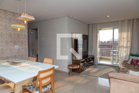 Sala de apartamento à venda com 3 quartos, 81m² em Centro, Diadema