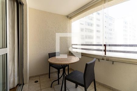 Varanda da Sala de apartamento para alugar com 2 quartos, 65m² em Aclimação, São Paulo