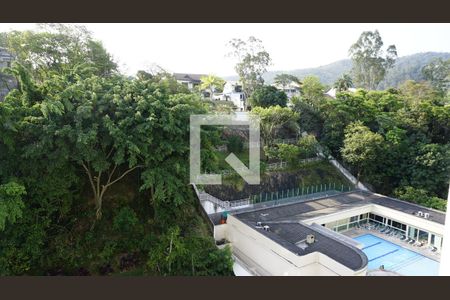 Varanda - Sala de apartamento à venda com 1 quarto, 56m² em Jacarepaguá, Rio de Janeiro