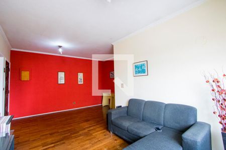 Sala de apartamento à venda com 3 quartos, 98m² em Vila Alzira, Santo André