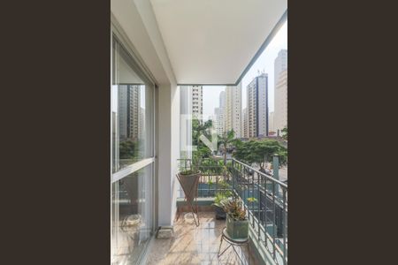 Varanda da Sala de apartamento para alugar com 3 quartos, 100m² em Brooklin, São Paulo