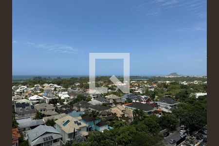 Vista da Varanda Sala  de apartamento à venda com 2 quartos, 78m² em Recreio dos Bandeirantes, Rio de Janeiro