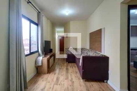 Sala de apartamento para alugar com 2 quartos, 70m² em Vila Tupi, Praia Grande