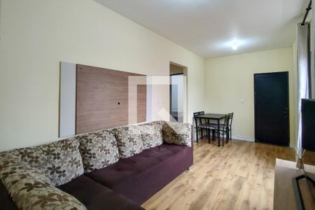 Sala de apartamento para alugar com 2 quartos, 70m² em Vila Tupi, Praia Grande