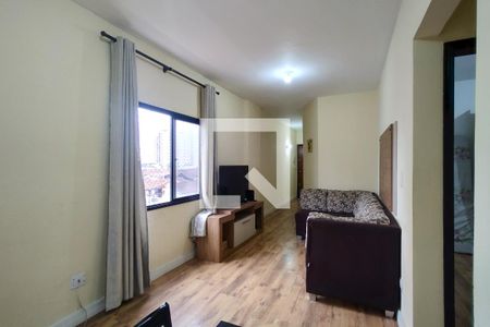 Sala de apartamento para alugar com 2 quartos, 70m² em Vila Tupi, Praia Grande