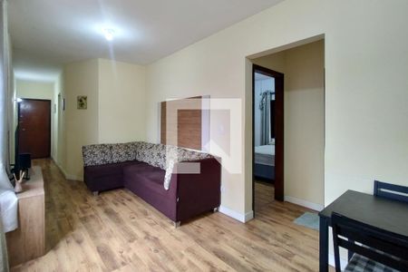 Sala de apartamento para alugar com 2 quartos, 70m² em Vila Tupi, Praia Grande