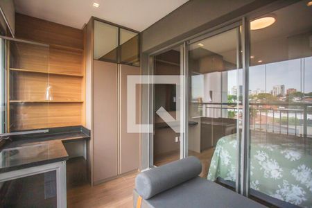 Varanda de apartamento para alugar com 1 quarto, 28m² em Indianópolis, São Paulo