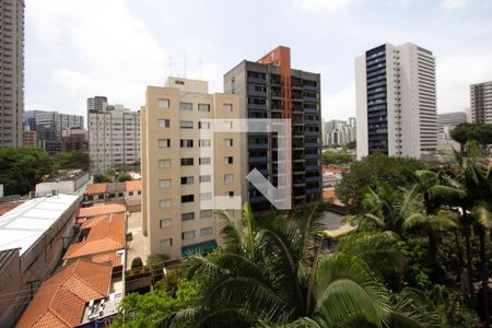 Vista Varanda Sala de apartamento para alugar com 2 quartos, 70m² em Vila Olímpia, São Paulo