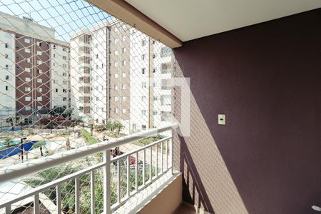 Varanda de apartamento à venda com 3 quartos, 70m² em Vila Caraguata, São Paulo