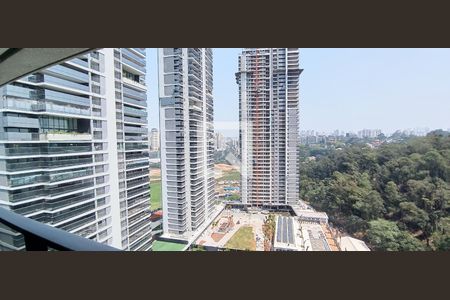 Vista da Sala de apartamento à venda com 2 quartos, 142m² em Jardim Morumbi, São Paulo