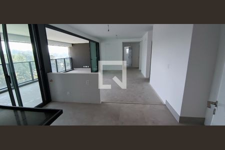 Sala/Cozinha de apartamento à venda com 2 quartos, 142m² em Jardim Morumbi, São Paulo