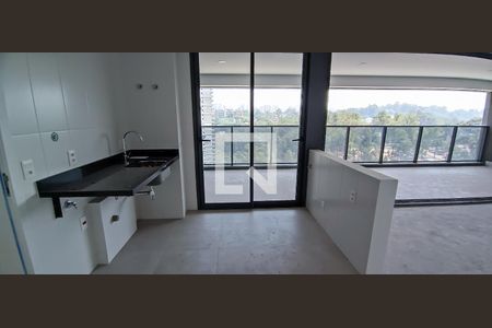 Sala/Cozinha de apartamento à venda com 2 quartos, 142m² em Jardim Morumbi, São Paulo