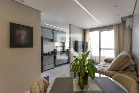 Sala de apartamento à venda com 2 quartos, 53m² em Jardim Carvalho, Porto Alegre