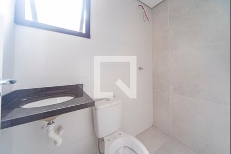 Banheiro Social de apartamento para alugar com 2 quartos, 48m² em Parque Oratório, Santo André