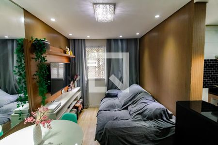 Sala de apartamento à venda com 2 quartos, 48m² em Jardim Novo Taboao, São Paulo