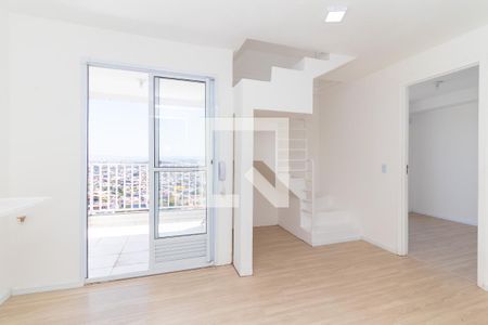 Sala/Cozinha de apartamento para alugar com 1 quarto, 63m² em Vila Curuçá, Guarulhos