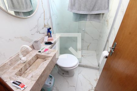 Banheiro da Suíte de apartamento à venda com 3 quartos, 90m² em Cascadura, Rio de Janeiro